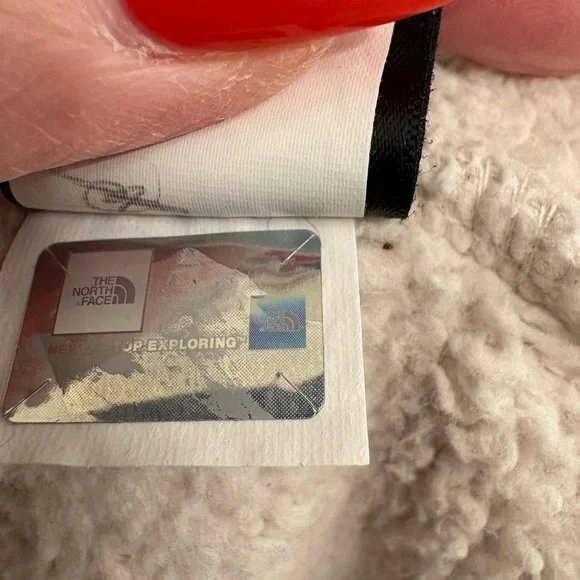 The North Face Sherpa Fleece Pullover Hoodie Mens L Beige Brown Half Zip - Picture 7 of 11